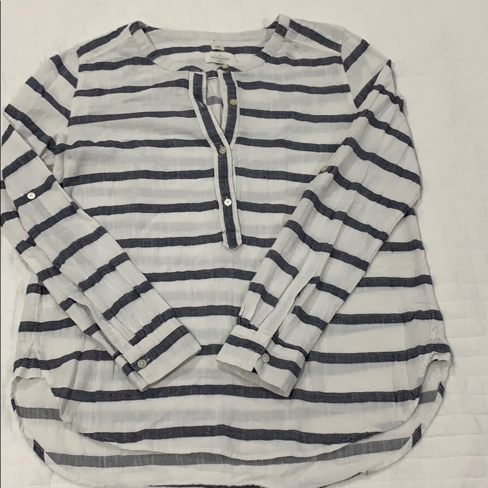 Linen Ann Taylor loft tunic